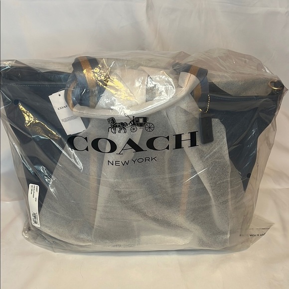 Coach Canvas Ellis Weekender with Strap - Midnight Multi - Picture 2 of 7